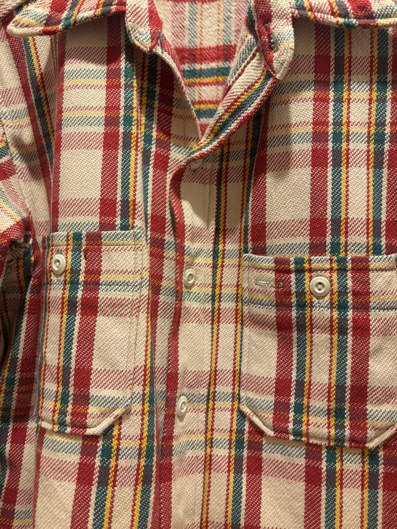 WAREHOUSE ネルシャツ3104B柄