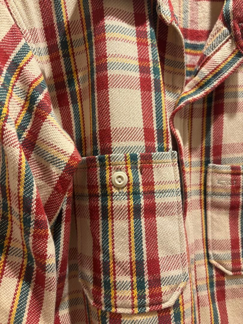 WAREHOUSE ネルシャツ3104B柄