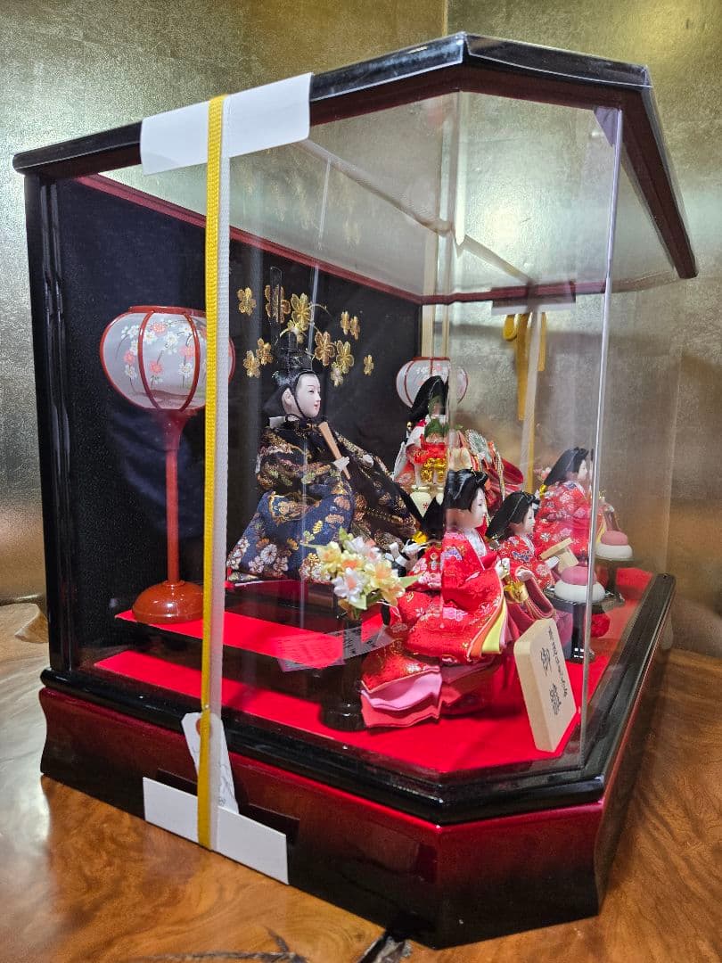 【一点限り】雛人形 ケース飾り　K4