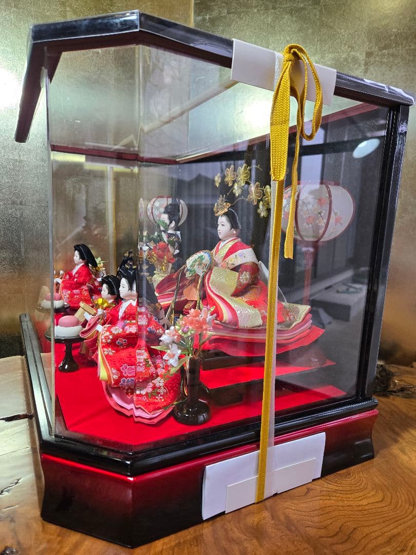 【一点限り】雛人形 ケース飾り　K4