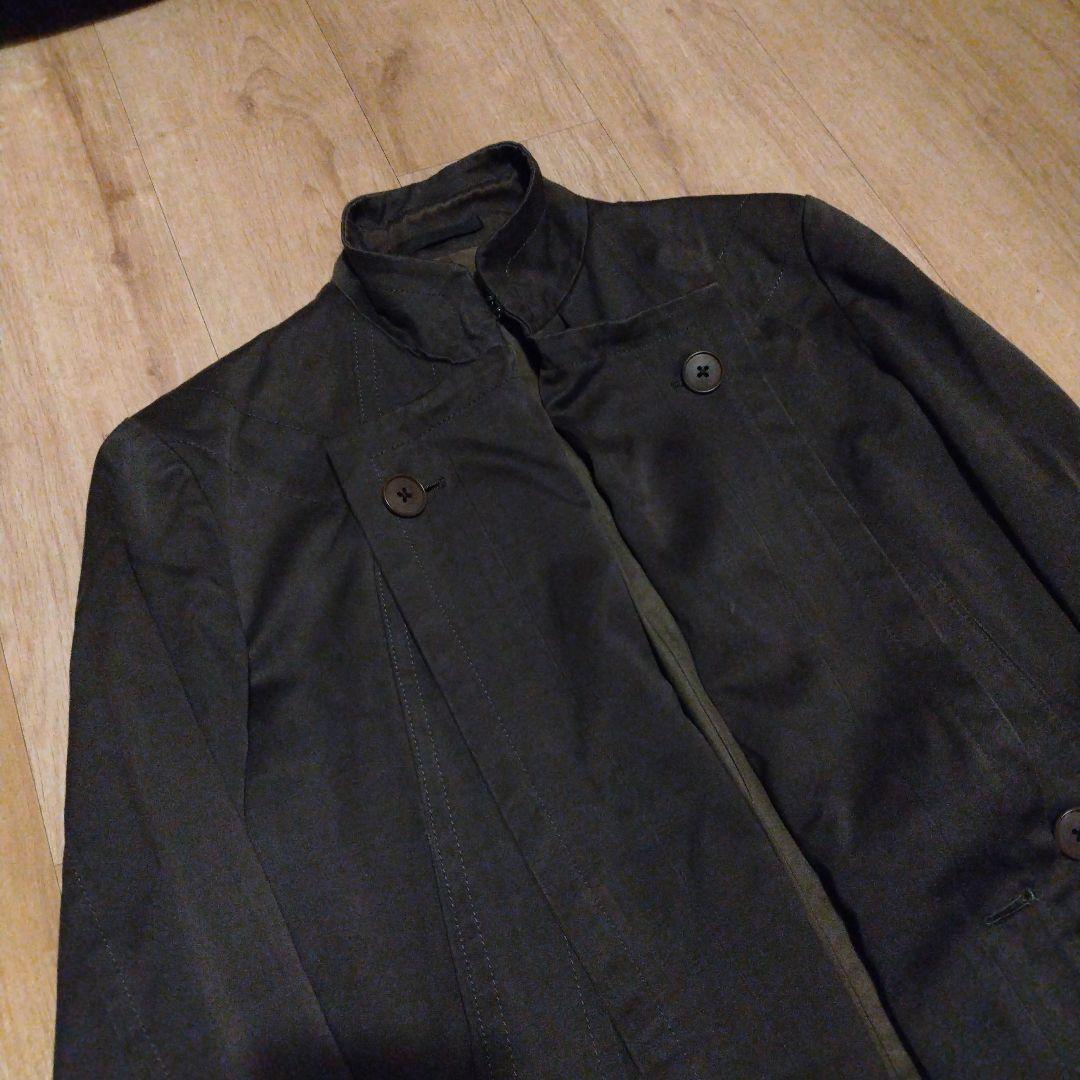 Y's for men ピーチスキン スタンドカラーコート 古着 アーカイブ