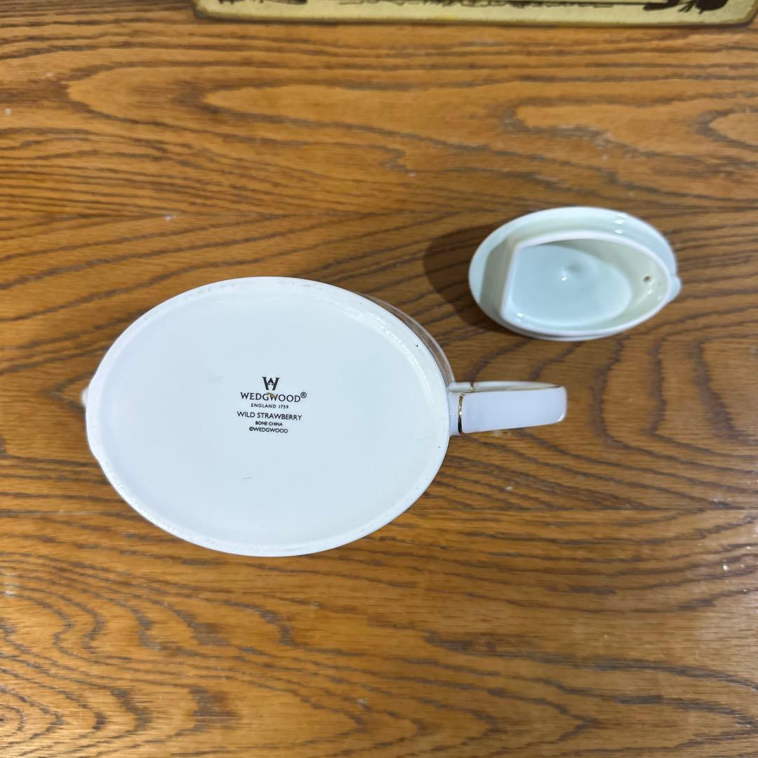  ウェッジウッド　ワイルドストロベリー　ティーポットセット