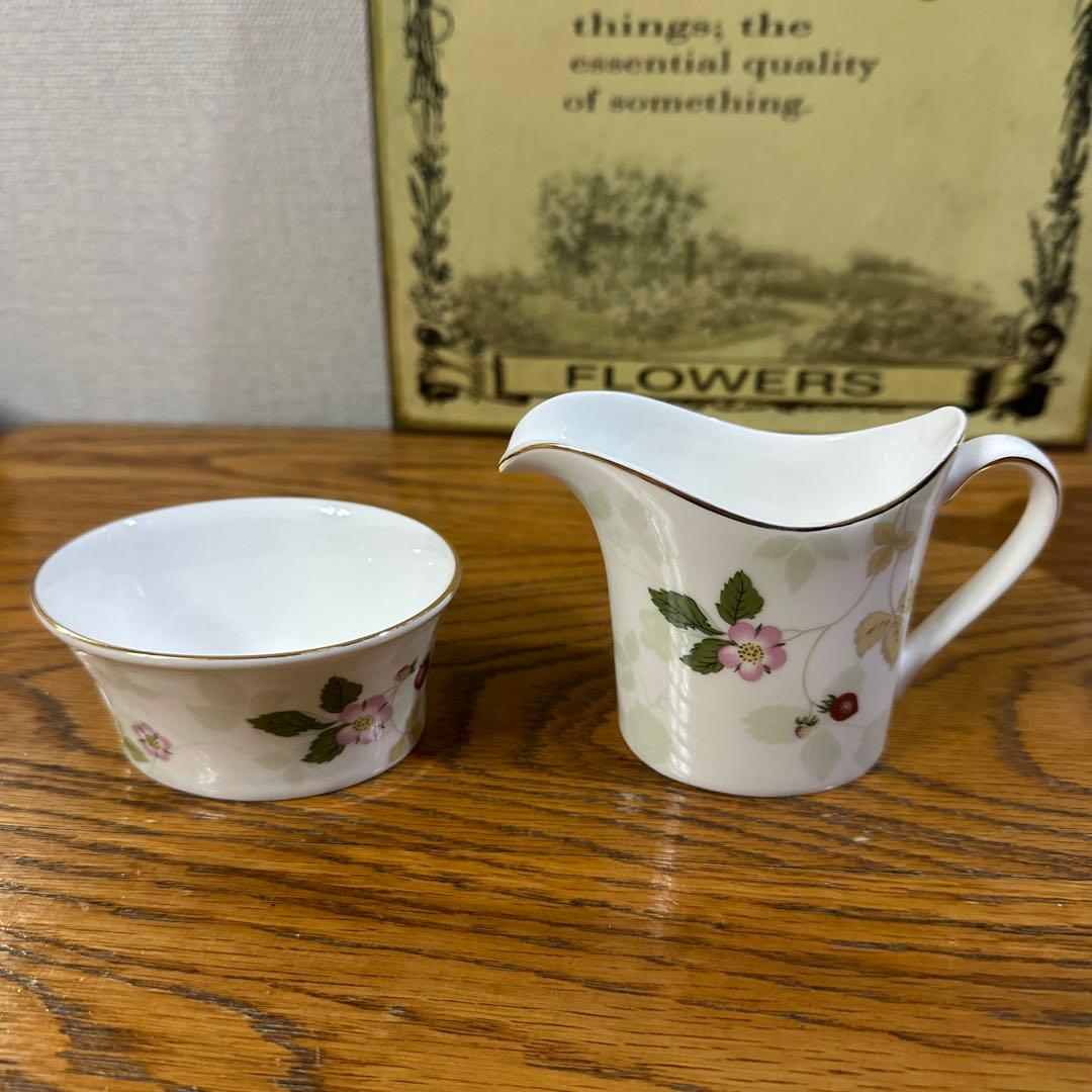  ウェッジウッド　ワイルドストロベリー　ティーポットセット