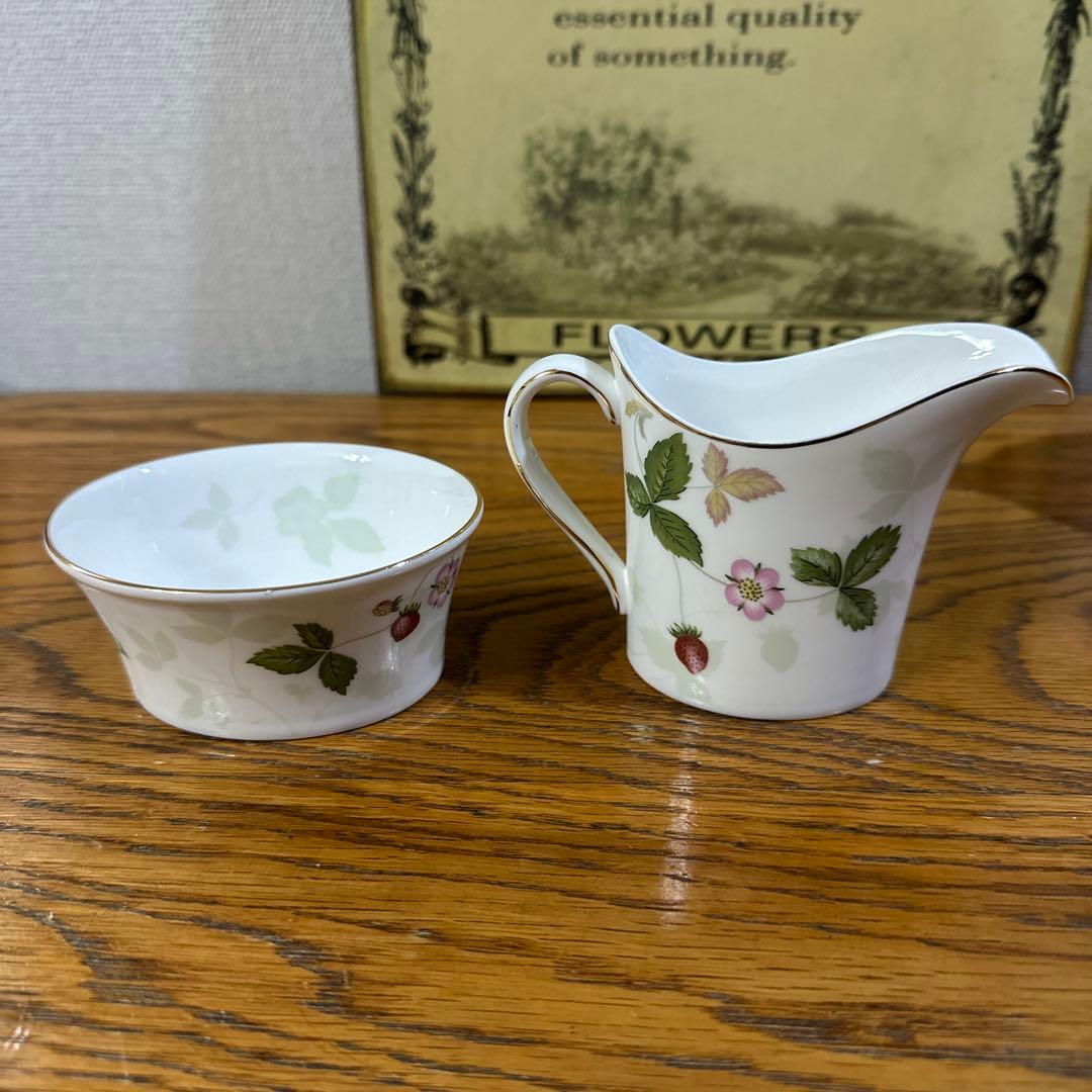  ウェッジウッド　ワイルドストロベリー　ティーポットセット