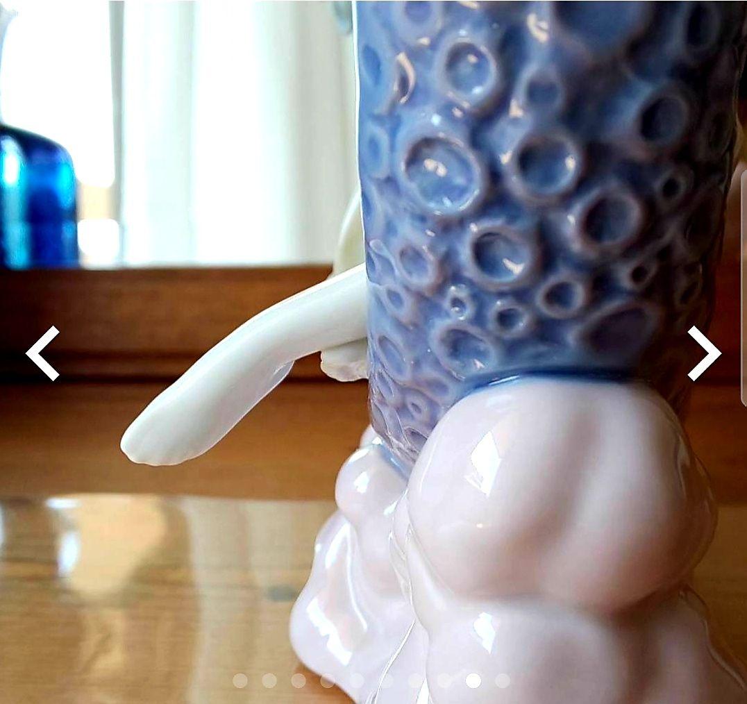 廃盤 期間限定品リヤドロ 名作「月の妖精」陶器 フェアリー 置物 フィギュリン