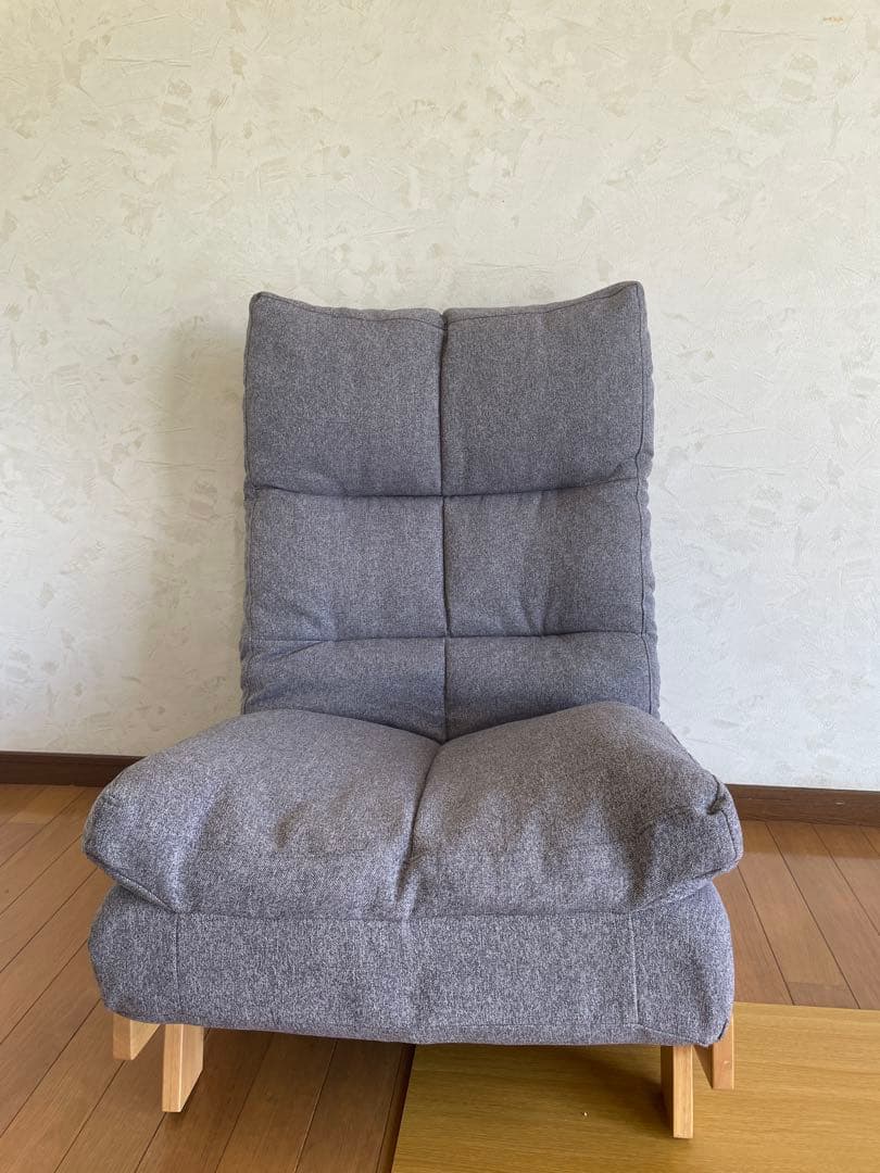 お*き様 リクライナーソファ(KJ-1 GY/NA 右レバー)