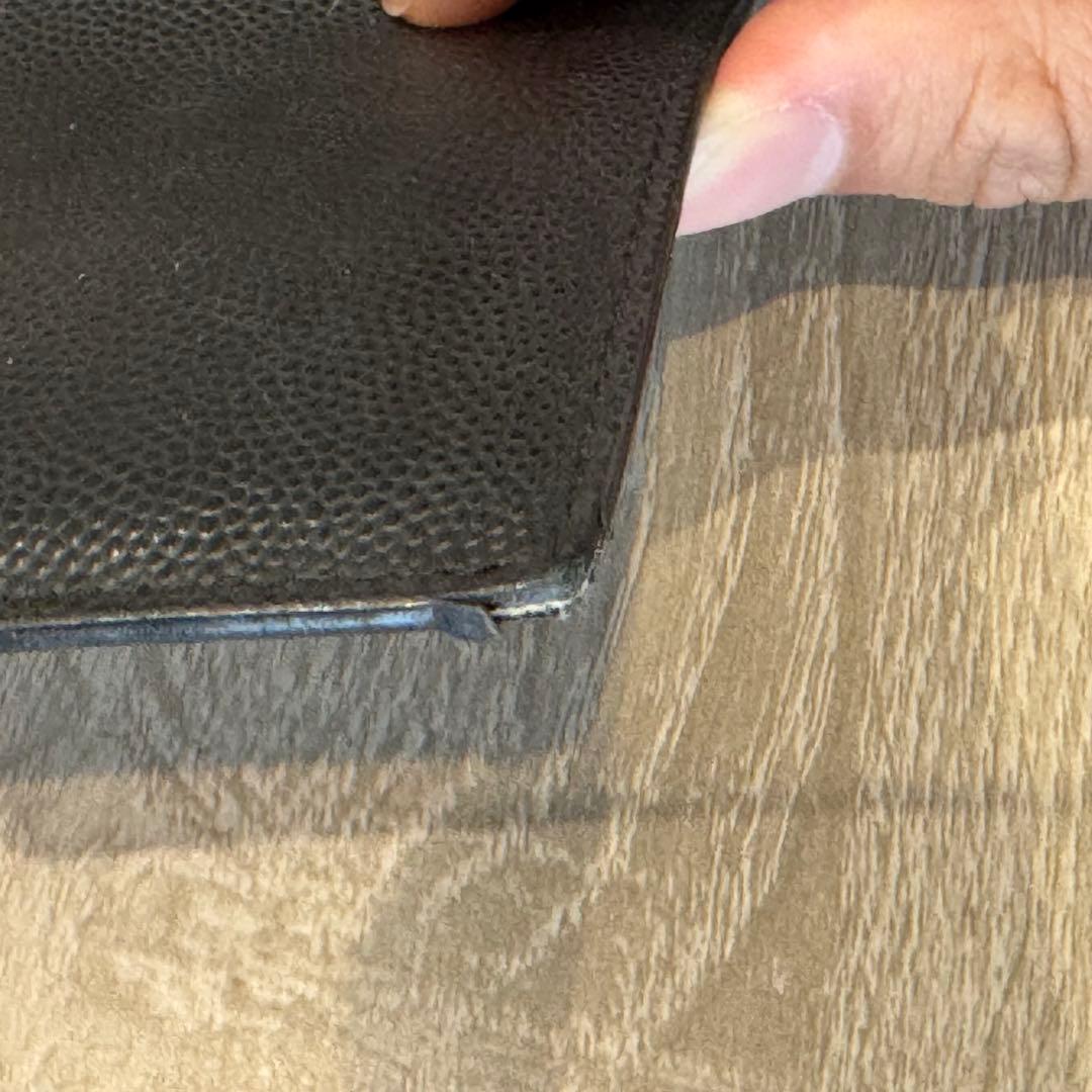 BANKSY【イヴ サン ローラン】 マネークリップ レザー ブラック