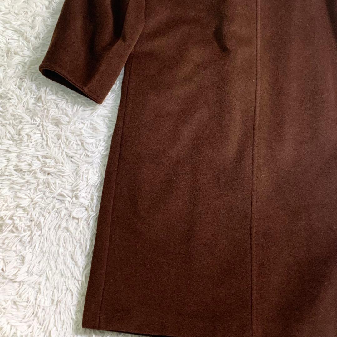 新品タグ付 マックスマーラ クチートアマーノ 白タグ ロングコート カシミヤ L