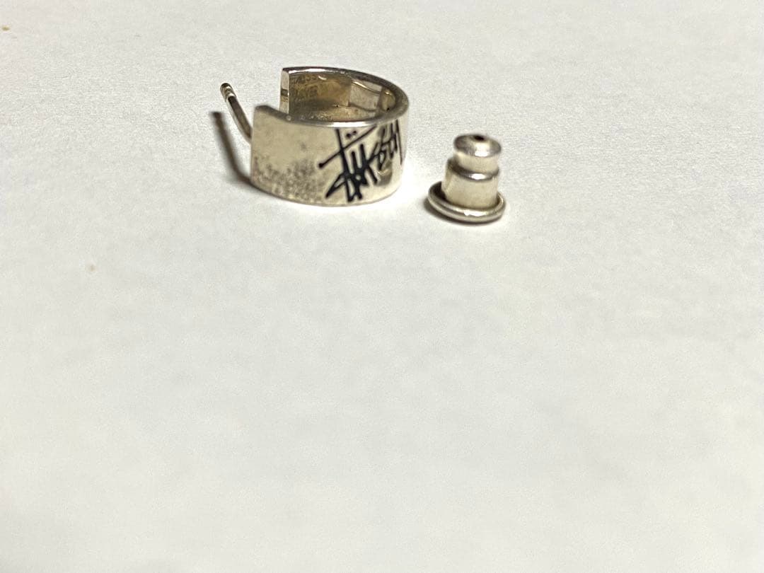 STUSSY × JAM  MADE コラボ シルバーピアス シルバー