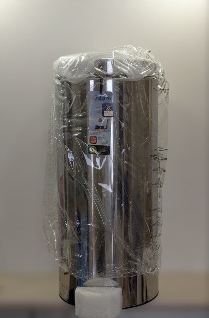 【未使用品】ブラバンシア Brabantia ゴミ箱 30l ペダル付