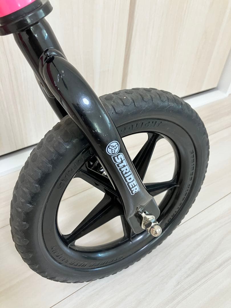 STRIDER ストライダー スポーツバランスバイク ピンク　付属品セット