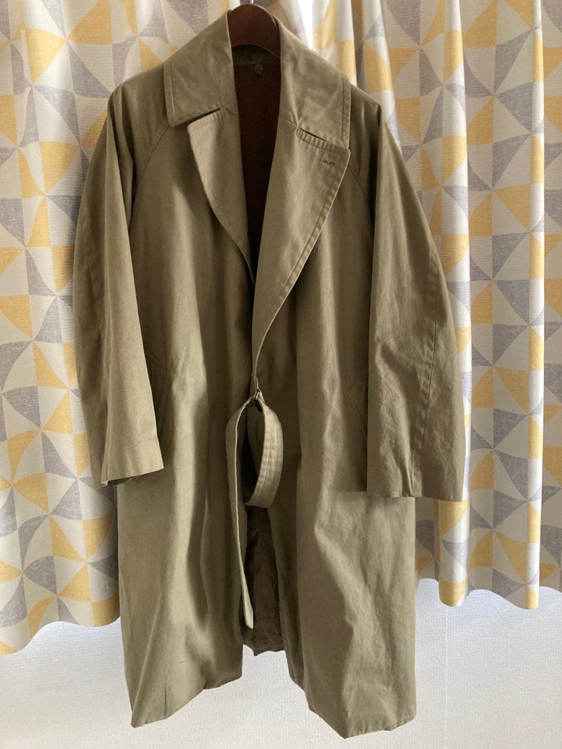 comoli コモリ タイロッケンコート サイズ1 17aw カーキ