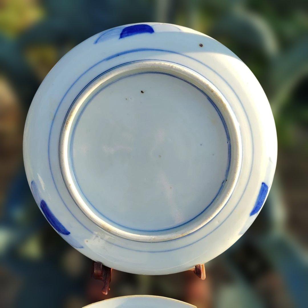 古伊万里染め付け2枚