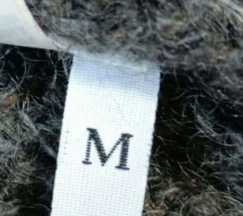 MaxMara　スポーツマックス　ニットコート　gray　襟リアルファー　美品