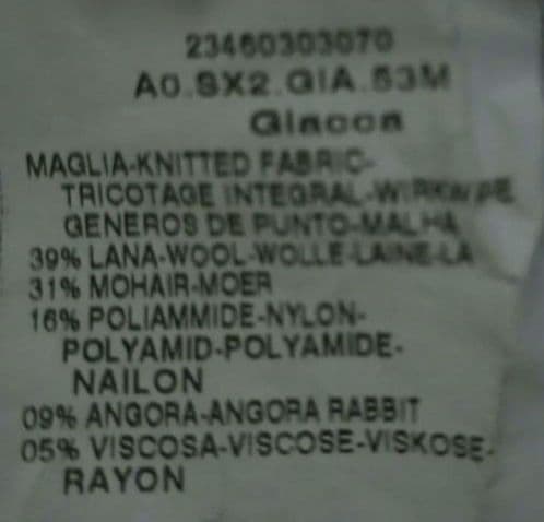 MaxMara　スポーツマックス　ニットコート　gray　襟リアルファー　美品