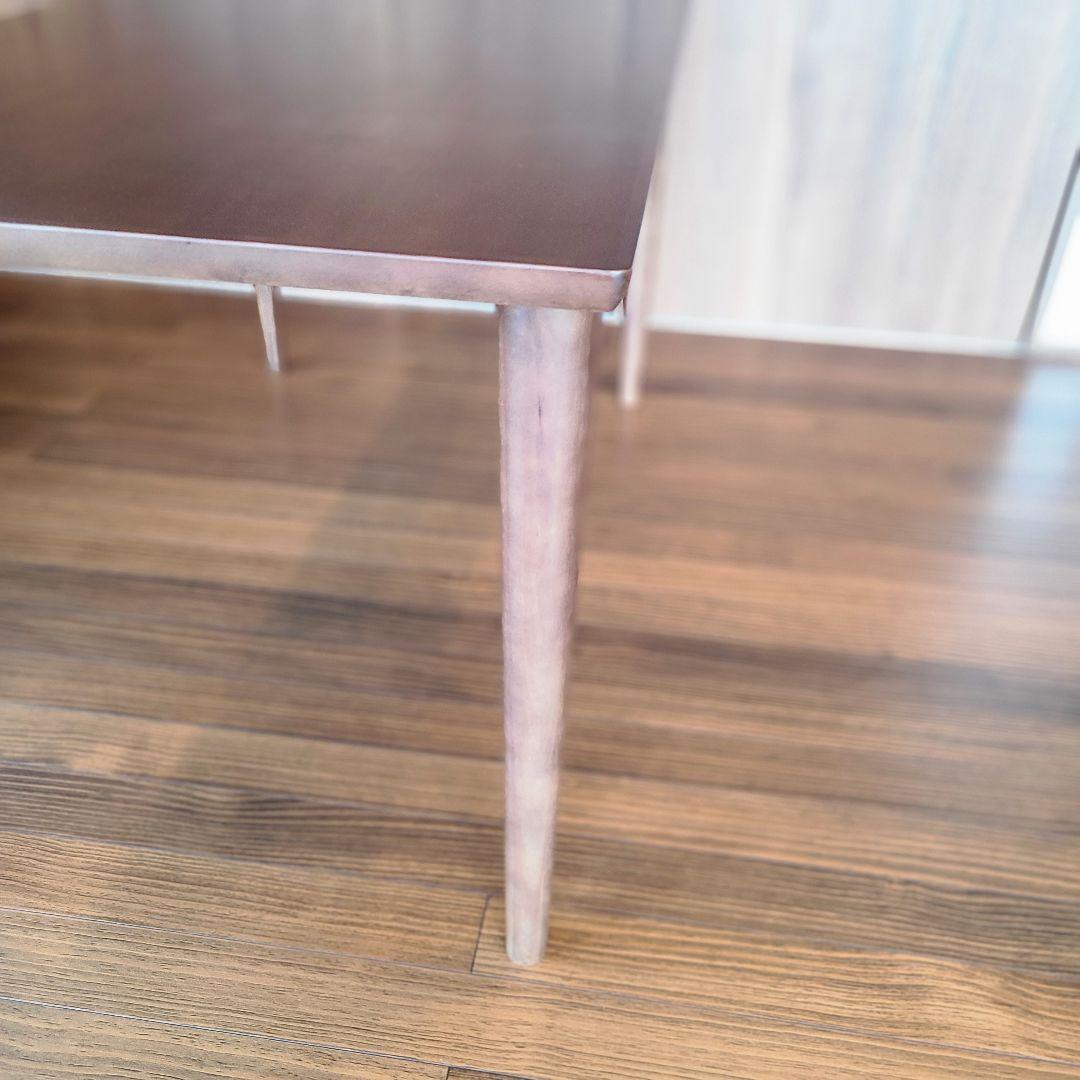 ★カリモク60★ダイニングテーブル★1300★モカブラウン★近場配送可★引取可★