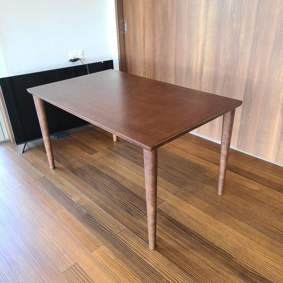 ★カリモク60★ダイニングテーブル★1300★モカブラウン★近場配送可★引取可★