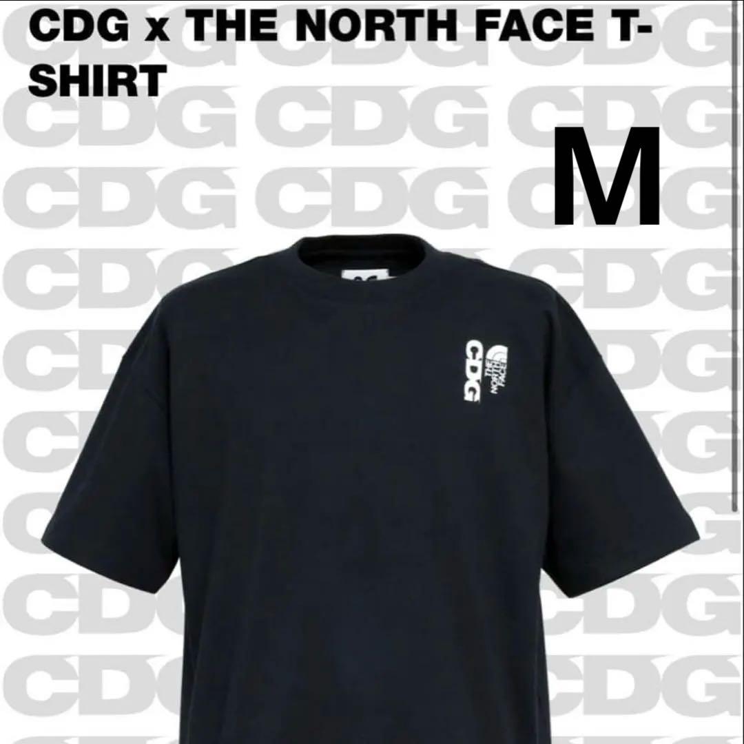 CDG x THE NORTH FACE Tシャツ M コムデギャルソン