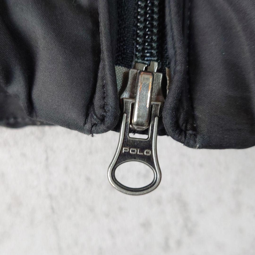 Y2K ラルフローレン ショート丈 ダウンジャケット ブラック 9号