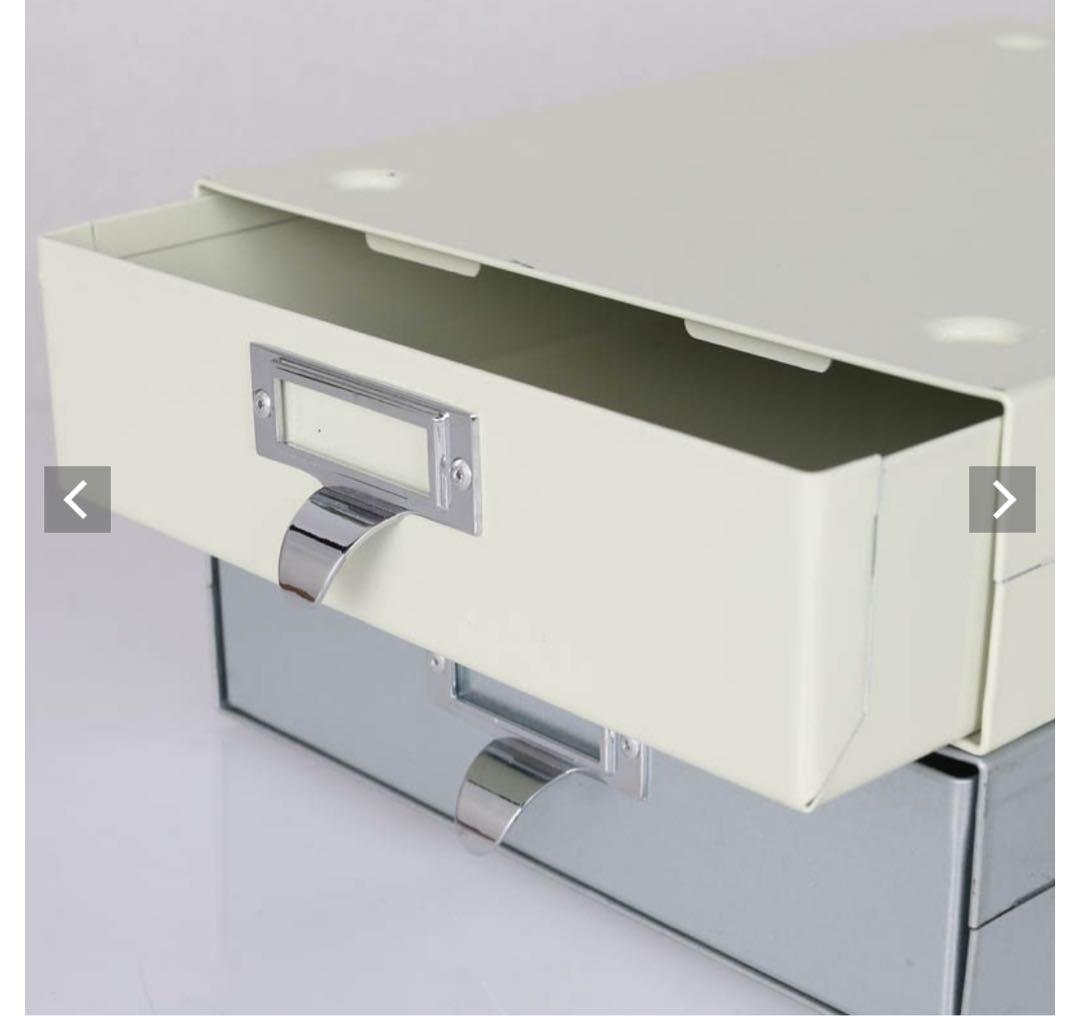 ダルトン　スタッカブル ドロワー　書類ケース　2個セット