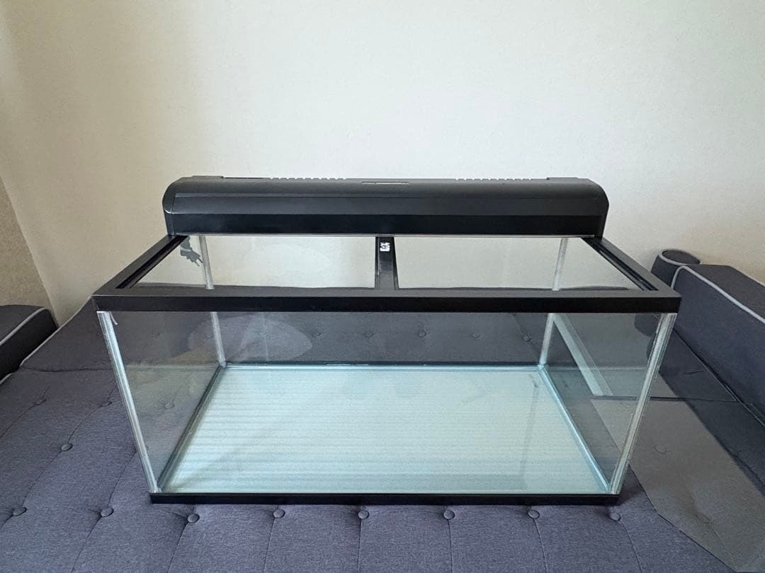 引き取り限定KOTOBUKI 900☓450☓450 ガラス水槽ガラス蓋ライト