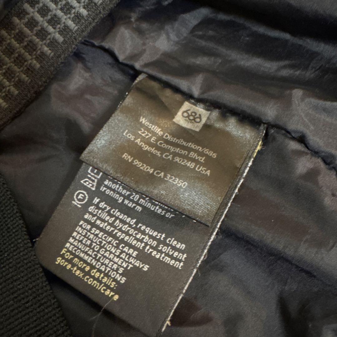 686 GORE-TEX スノーボード ウェア ジャケット　Lサイズ