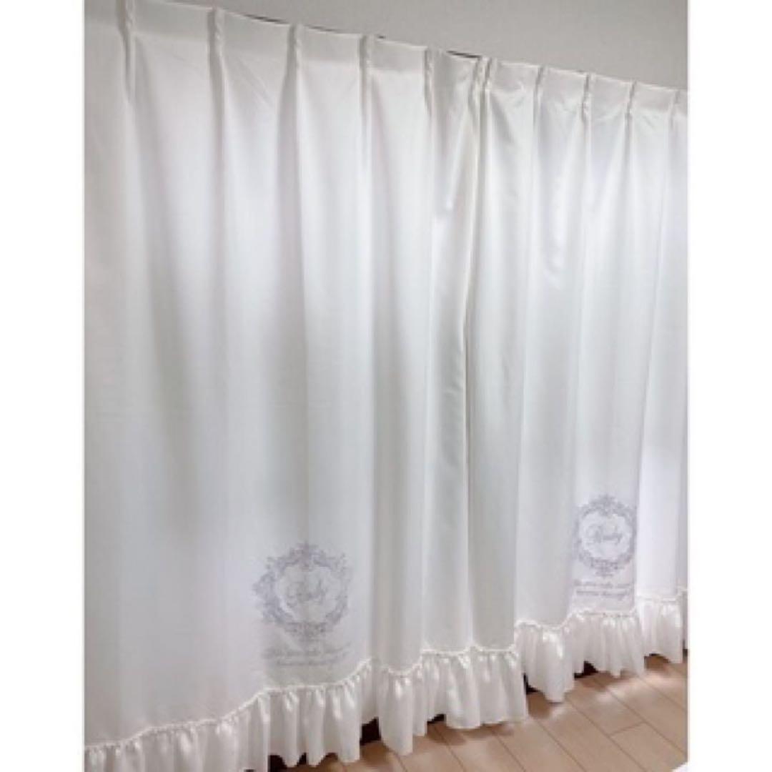 レディ カーテン 100×200 ホワイト