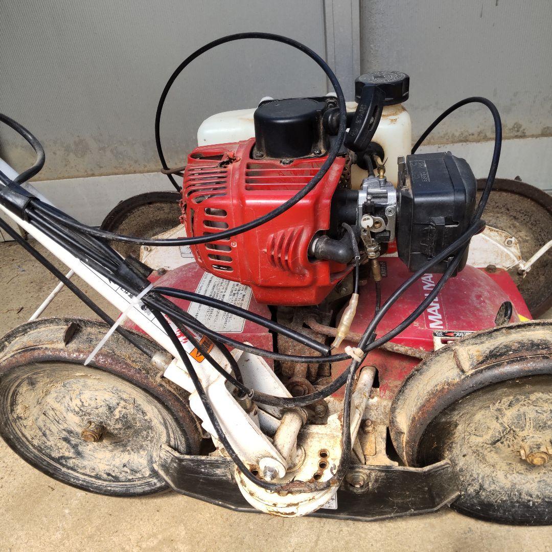 丸山 自走式草刈り機 エンジン始動不調