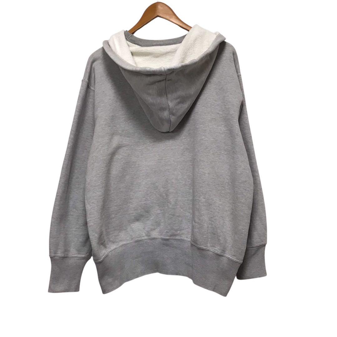 JOE McCOY×BALLPARK 後付けパーカー　セパポケ　両V グレー