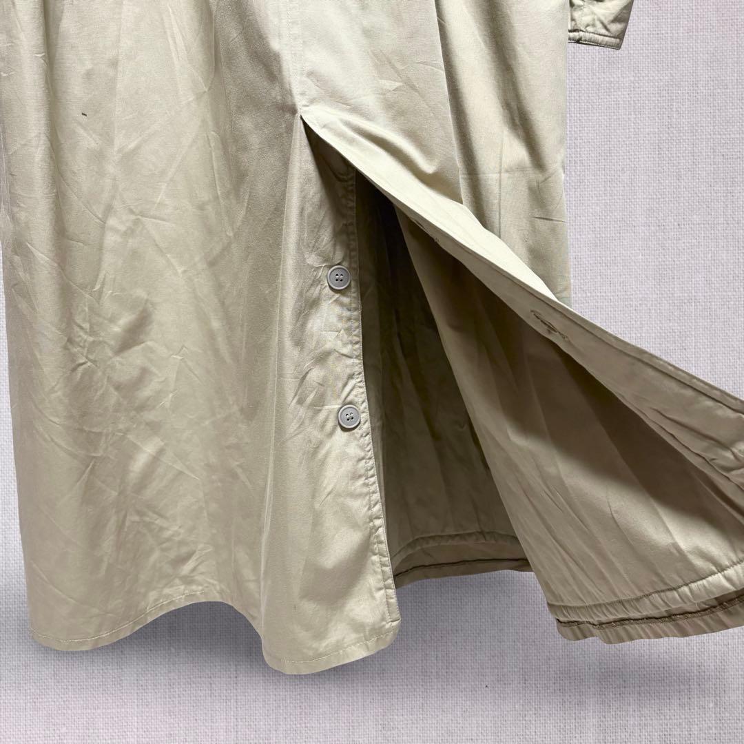 70s-80s GIORGIO ARMANI バルマカーンコート ベージュ 中綿