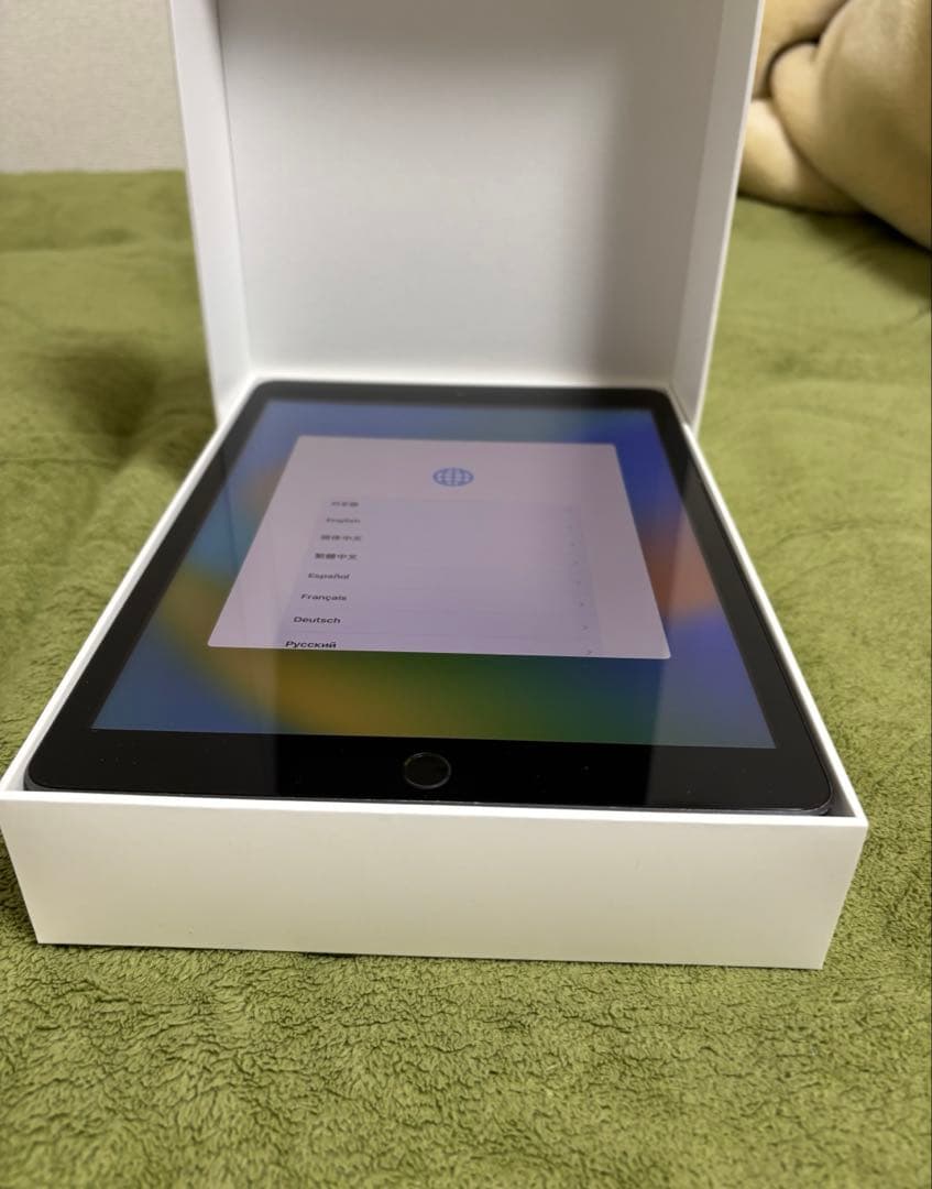 iPad第7世代 Wi-Fiモデル スペースグレイ 箱付き