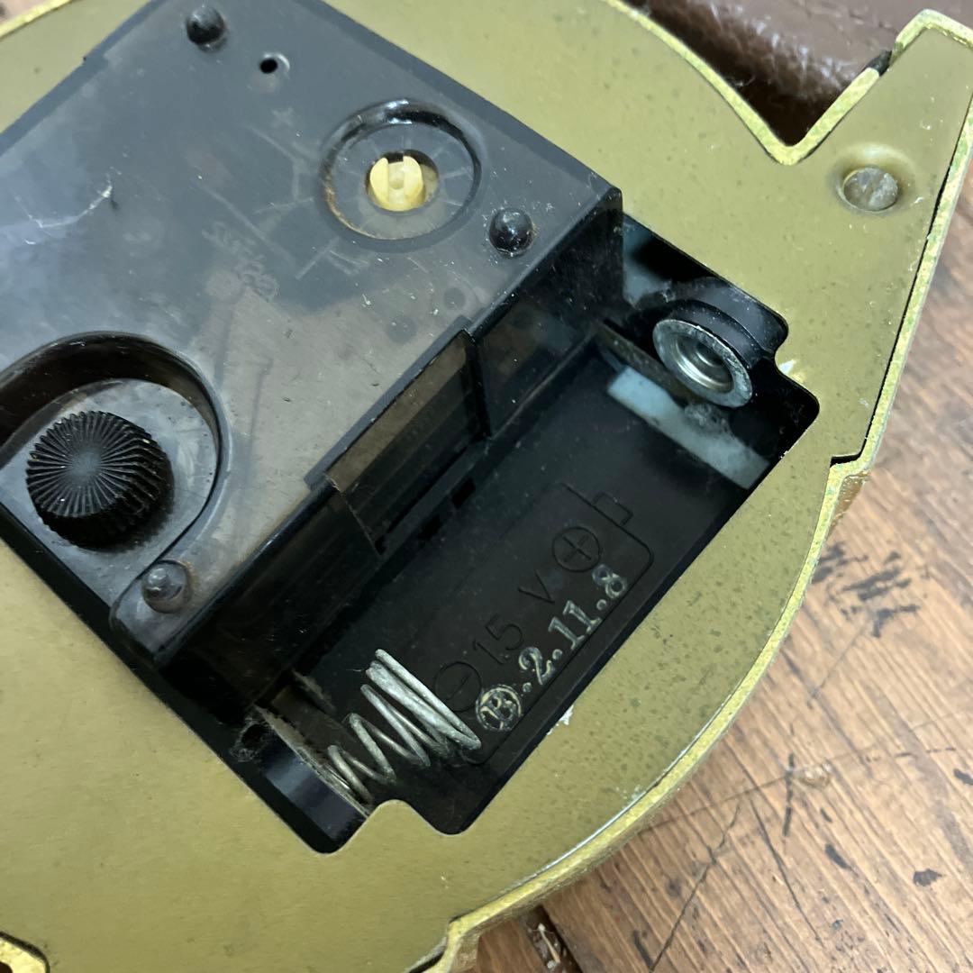 E-3 ジャンク品 昭和レトロ MODERN 大型 腕時計型 壁掛け時計