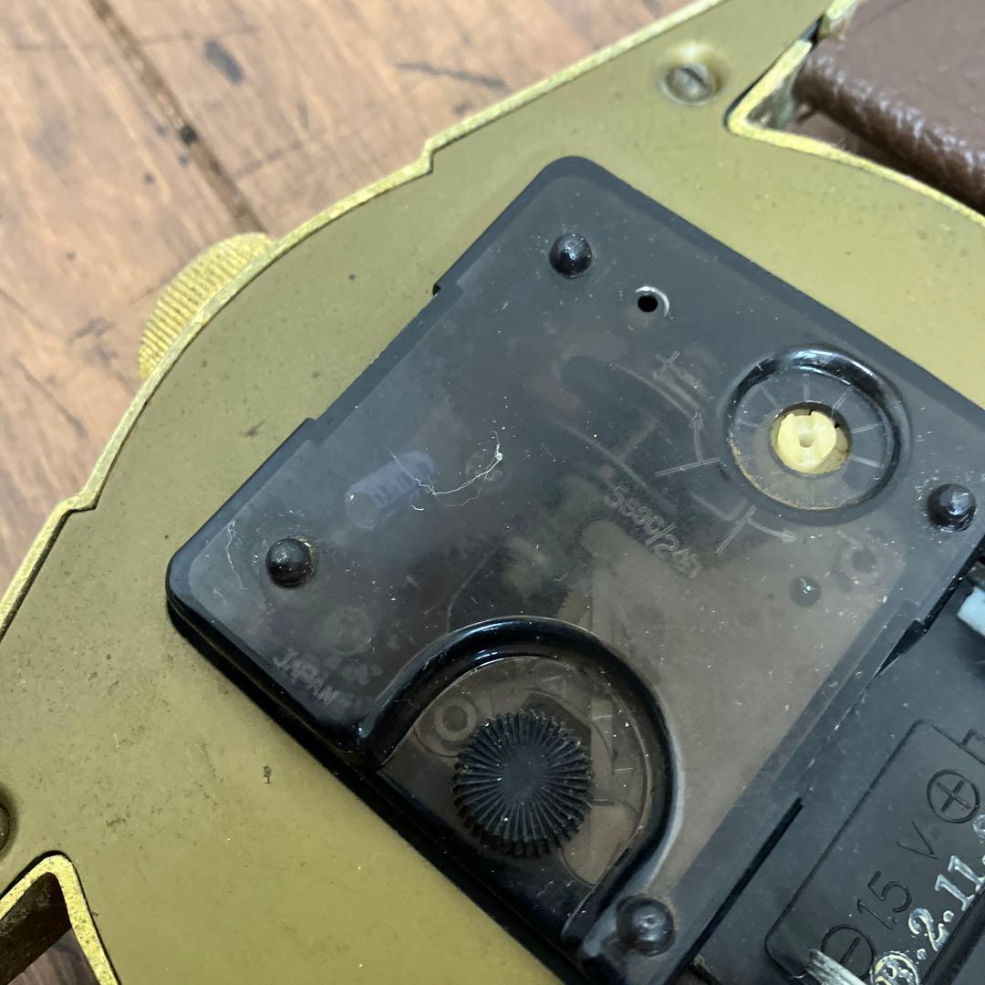 E-3 ジャンク品 昭和レトロ MODERN 大型 腕時計型 壁掛け時計