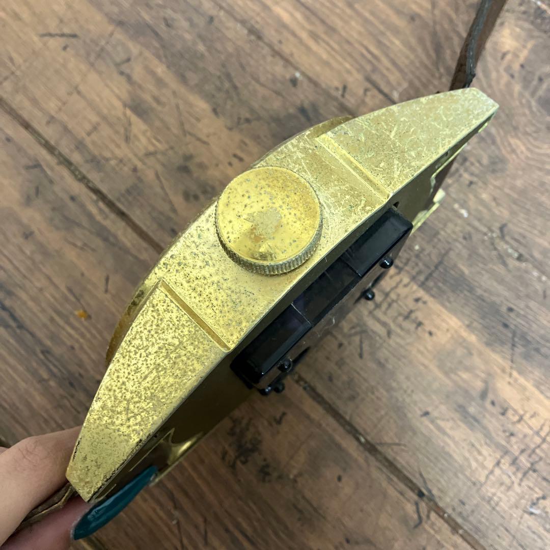 E-3 ジャンク品 昭和レトロ MODERN 大型 腕時計型 壁掛け時計