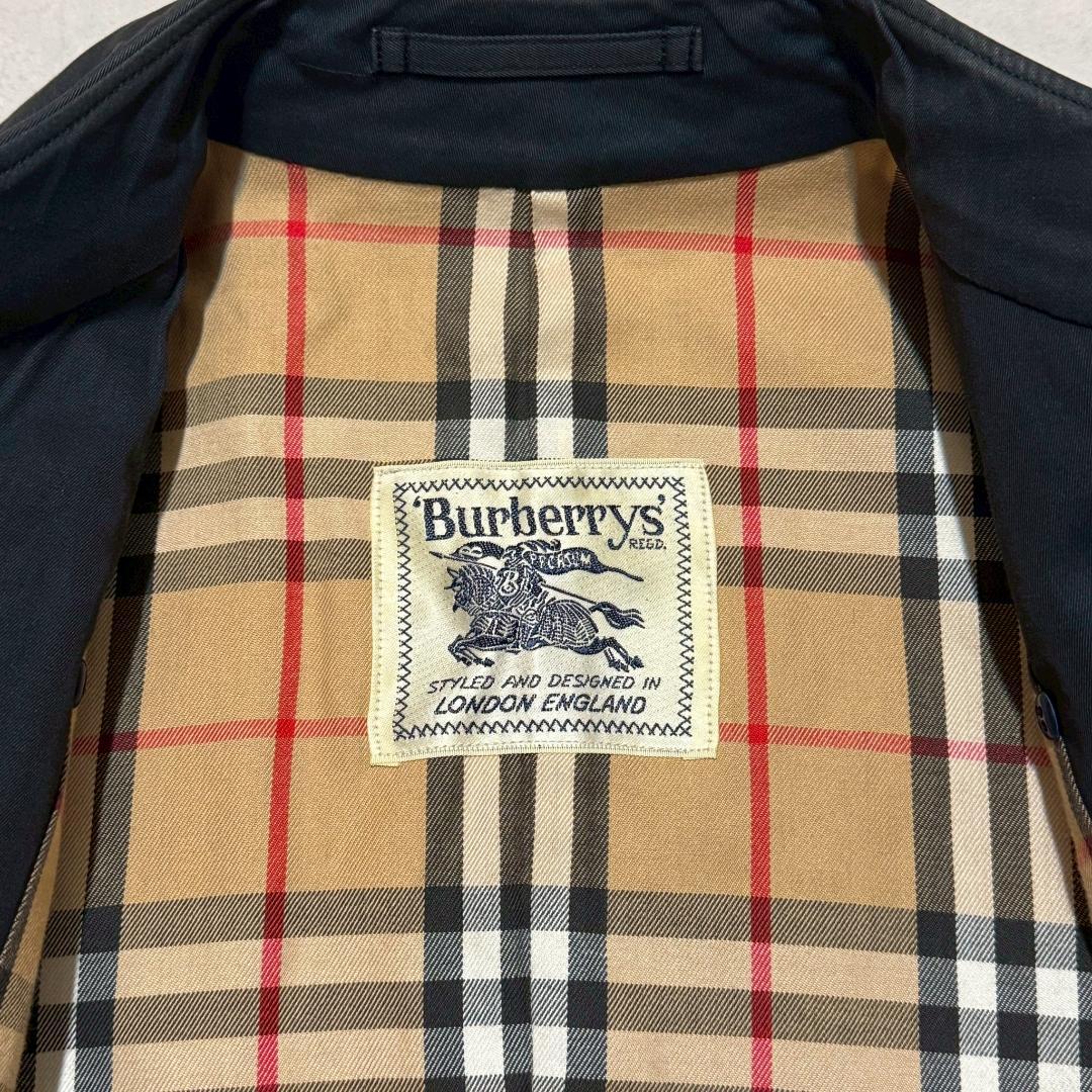 ~90s vintage Burberry's トレンチコート 紺 DM1442