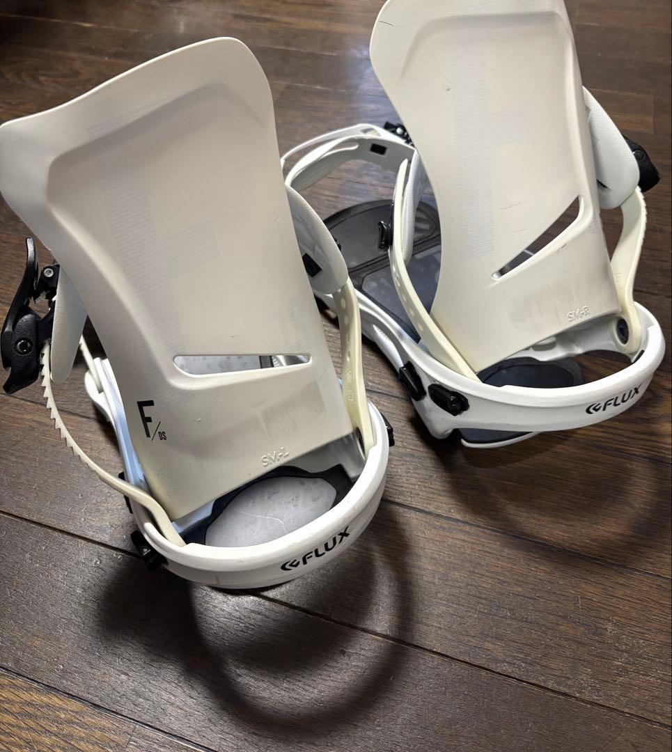 フラックス　FLUX DS 19-20 スノーボードビンディング 白