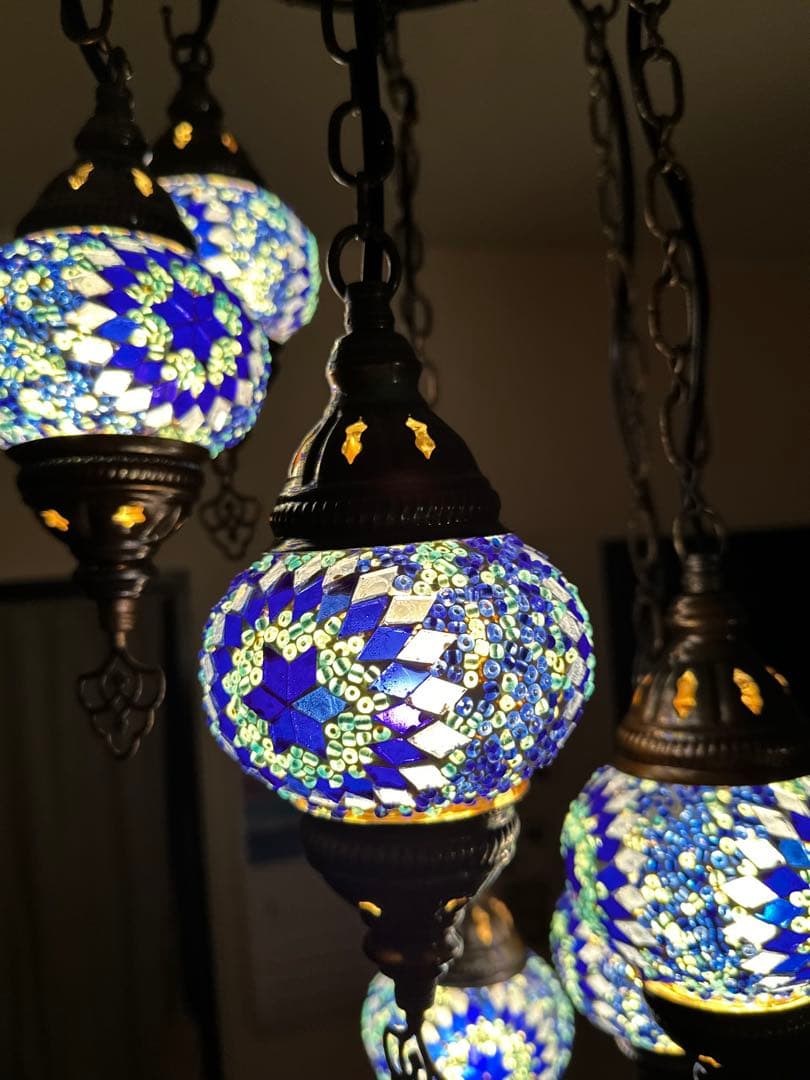 トルコランプ(6連シャンデリア)