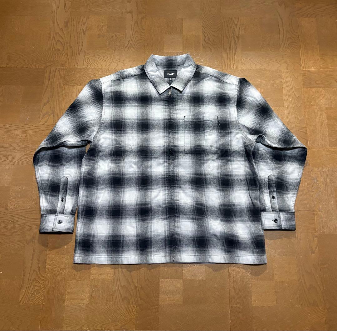 HUFジップシャツ