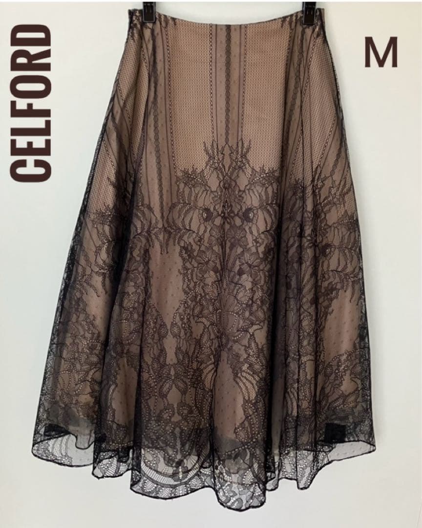 セルフォード　レース BLK スカート　サイズ36（M）