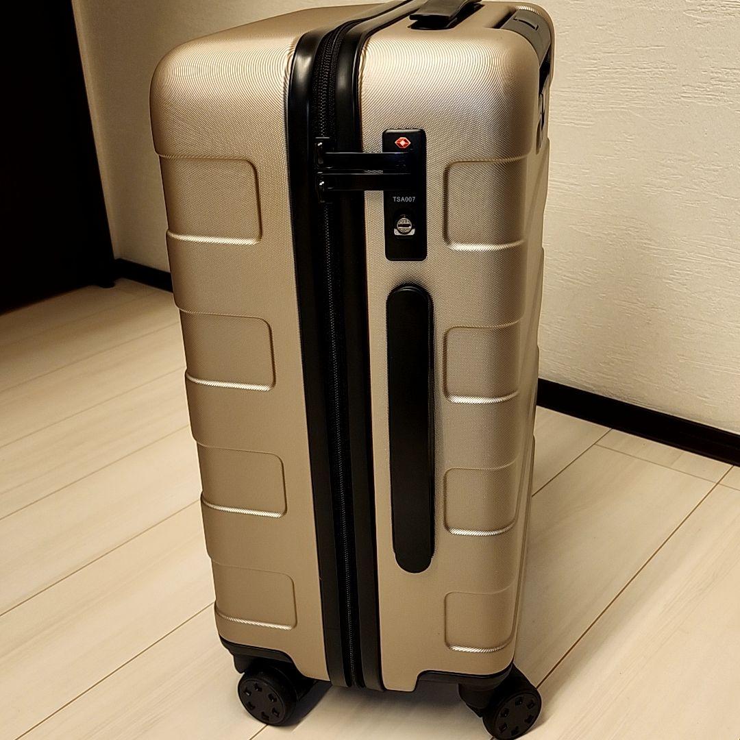 無印良品　MUJI 4輪スーツケース　キャリーケース　ベージュ　36L