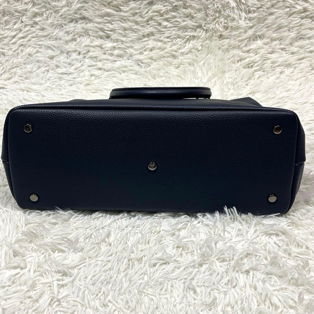 極美品✨ABAHOUSE for ANA シボレザートートバッグ ポーチ付A4可