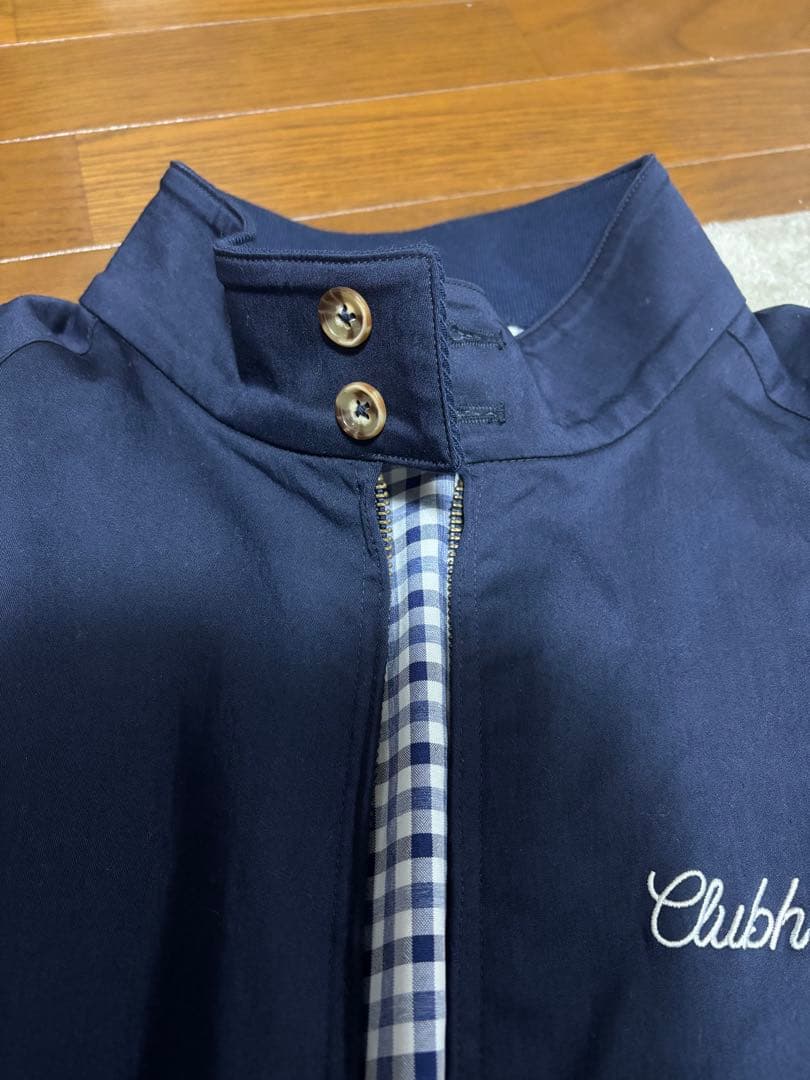 ブラックセール⭐︎超美品Clubhaus クラブハウス⭐︎ネイビー ブルゾンM