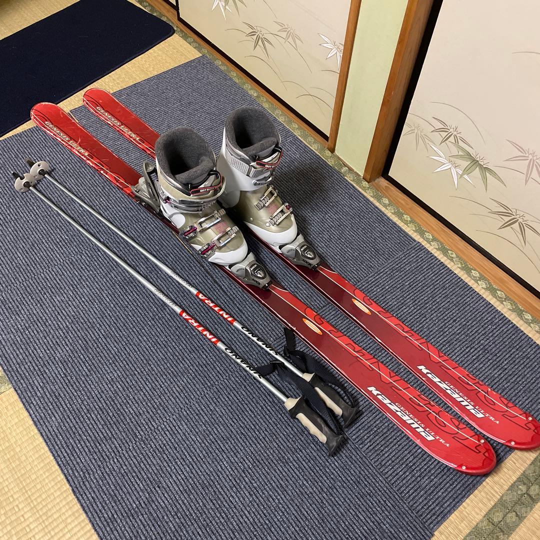 スキーセット　スキー板160 スキーブーツ24