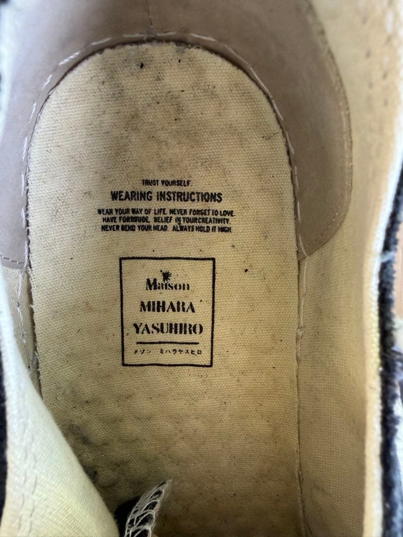 靴 Maison MIHARA YASUHIRO PETERSON 42