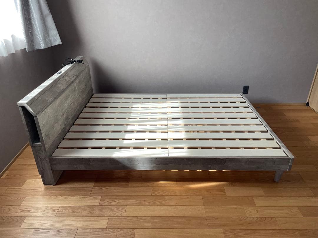 【直接引き取り(岐阜市】アンネルベッド ダブル