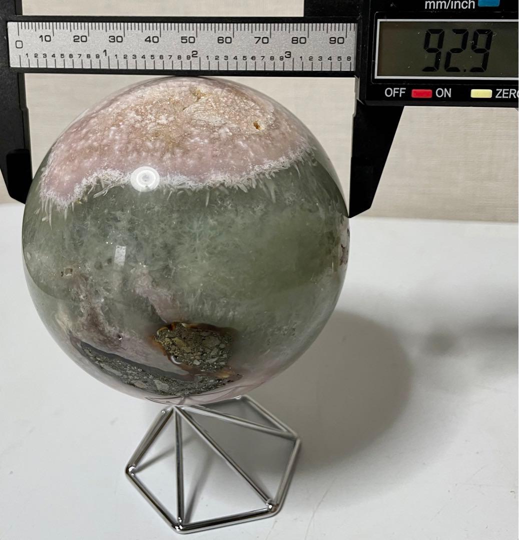 グリーンクォーツ コッパー入 クリスタル 水晶 スフィア 結晶 パワーストーン