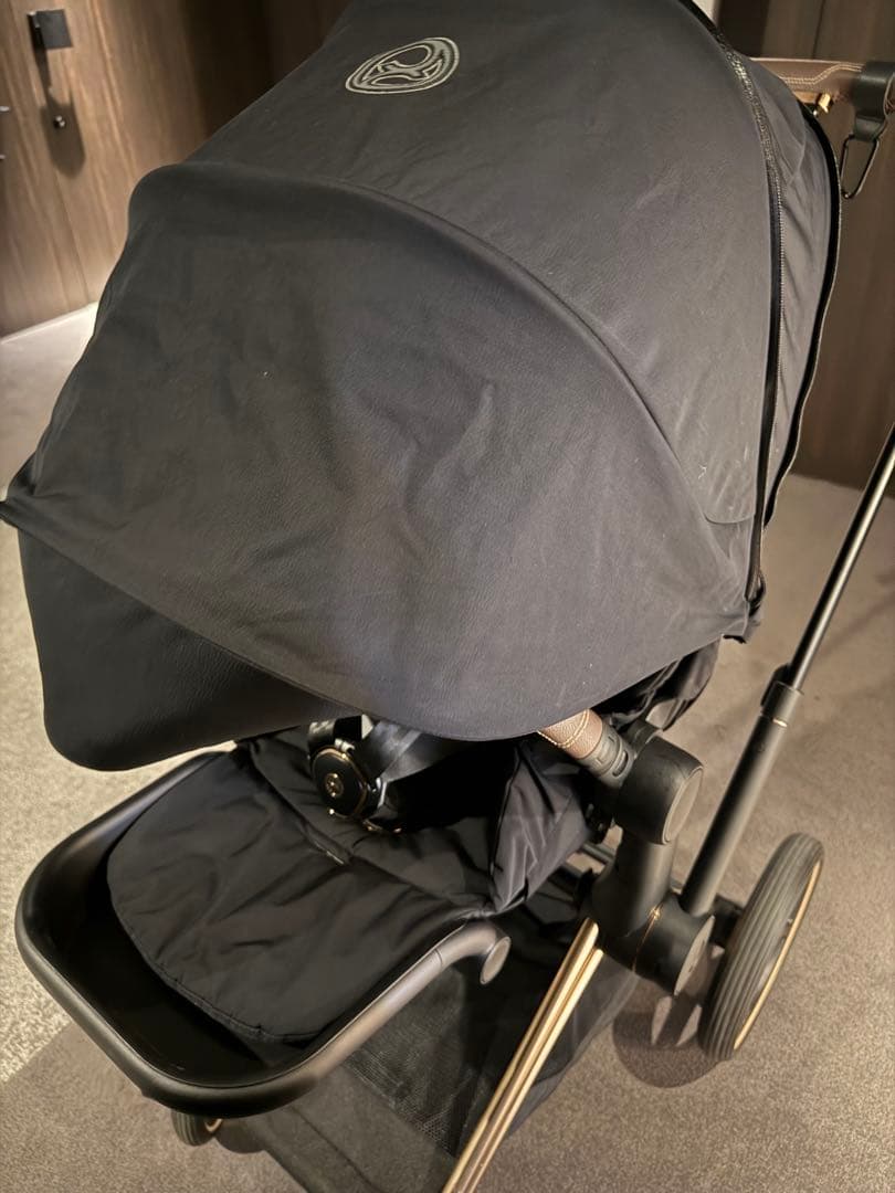 cybex プリアム　ブラック ベビーカー