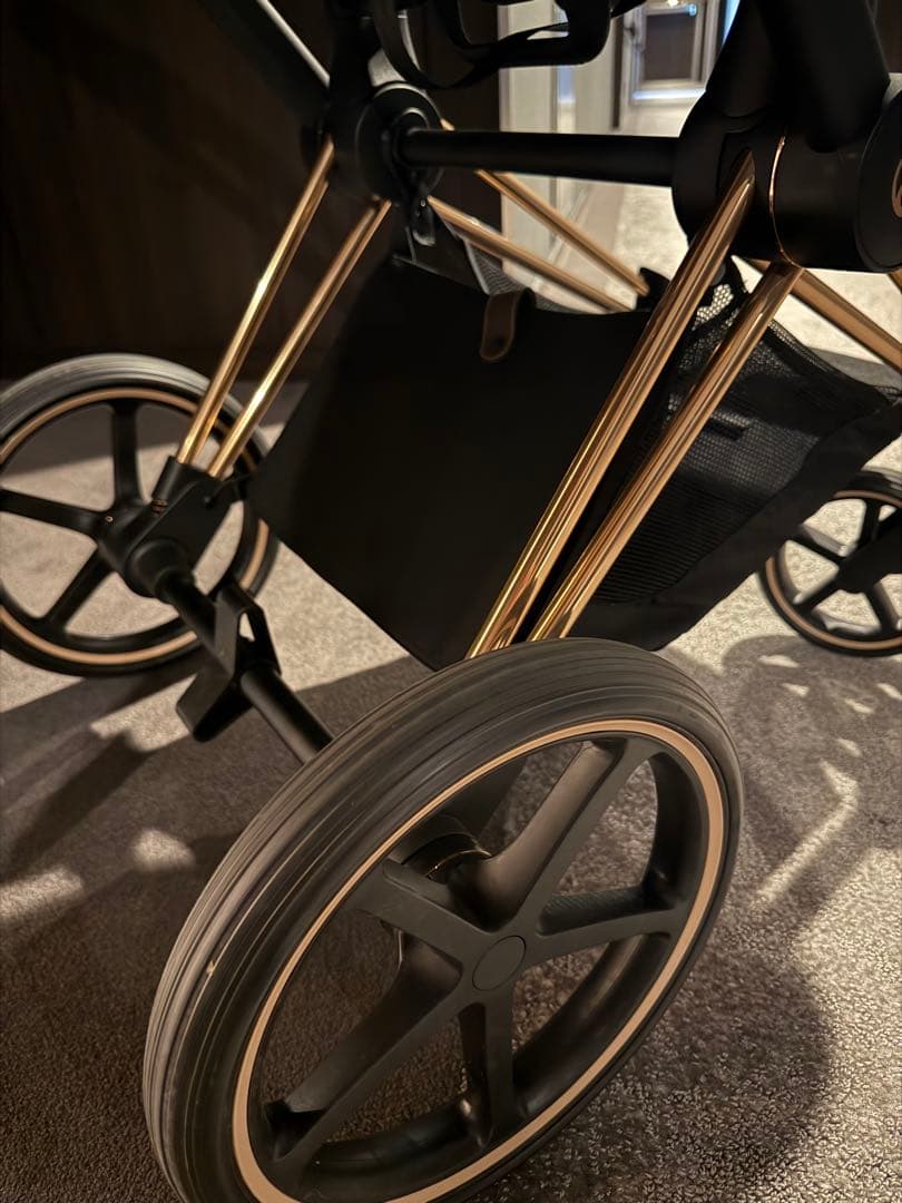 cybex プリアム　ブラック ベビーカー