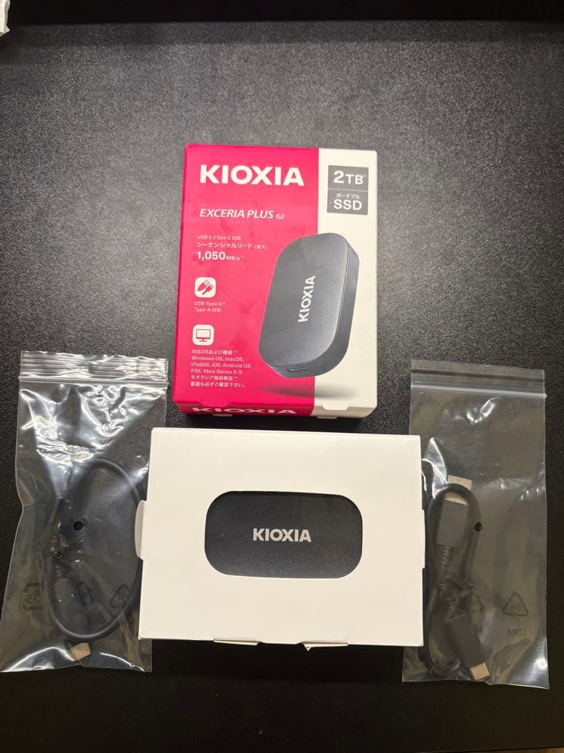 外付けSSD 2TB KIOXIA