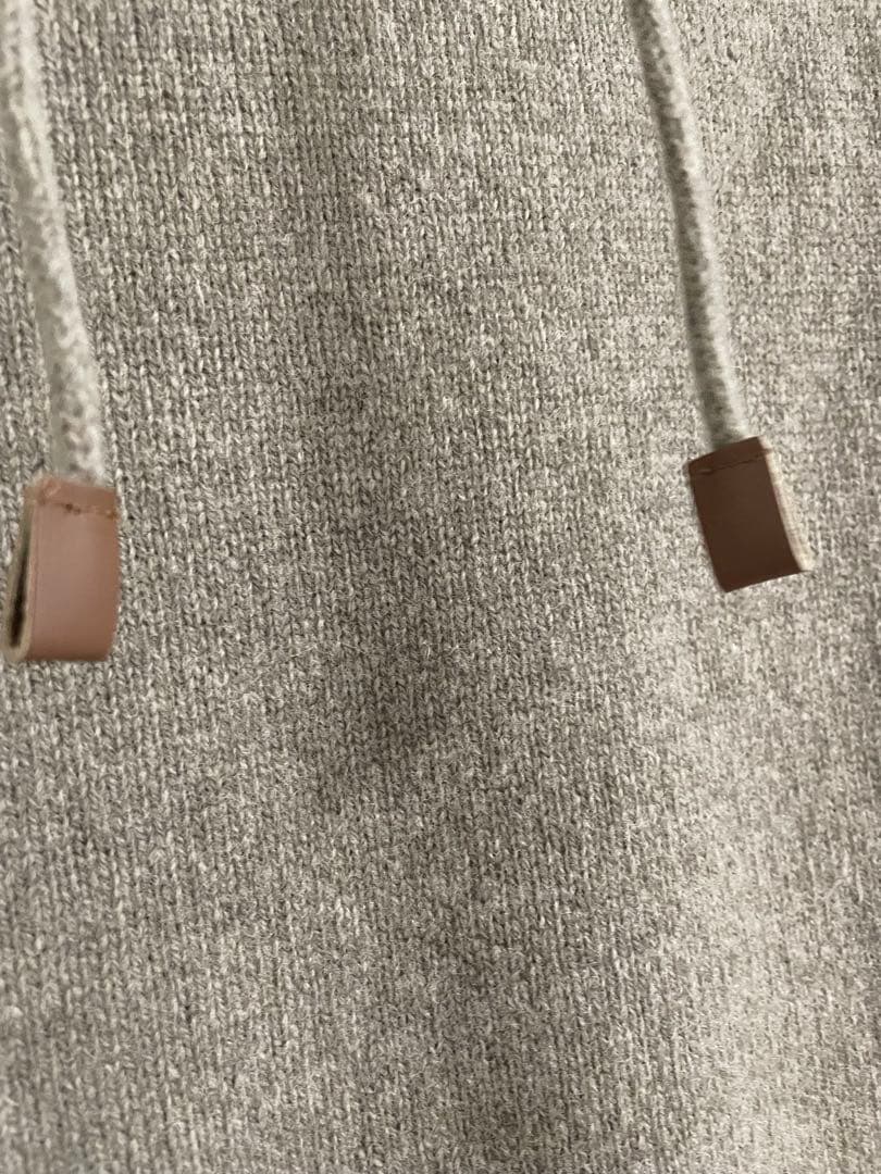 ✨美品✨MORABITOカシミア混　ニットウールワンピース ロング38 ベージュ